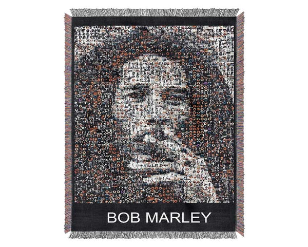 Bob Marley Joint Woven Blanket