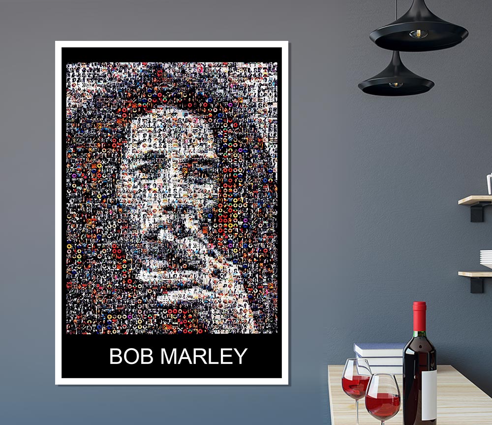 Bob Marley Joint Print Poster Wall Art