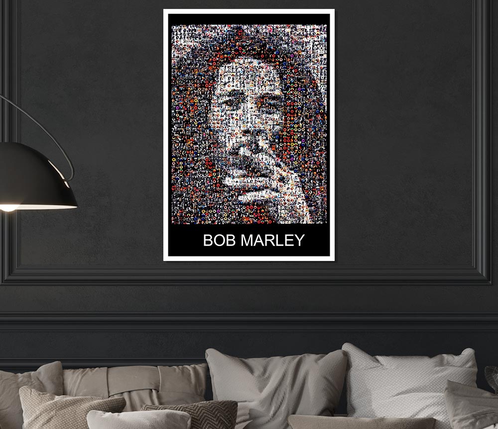 Bob Marley Joint Print Poster Wall Art