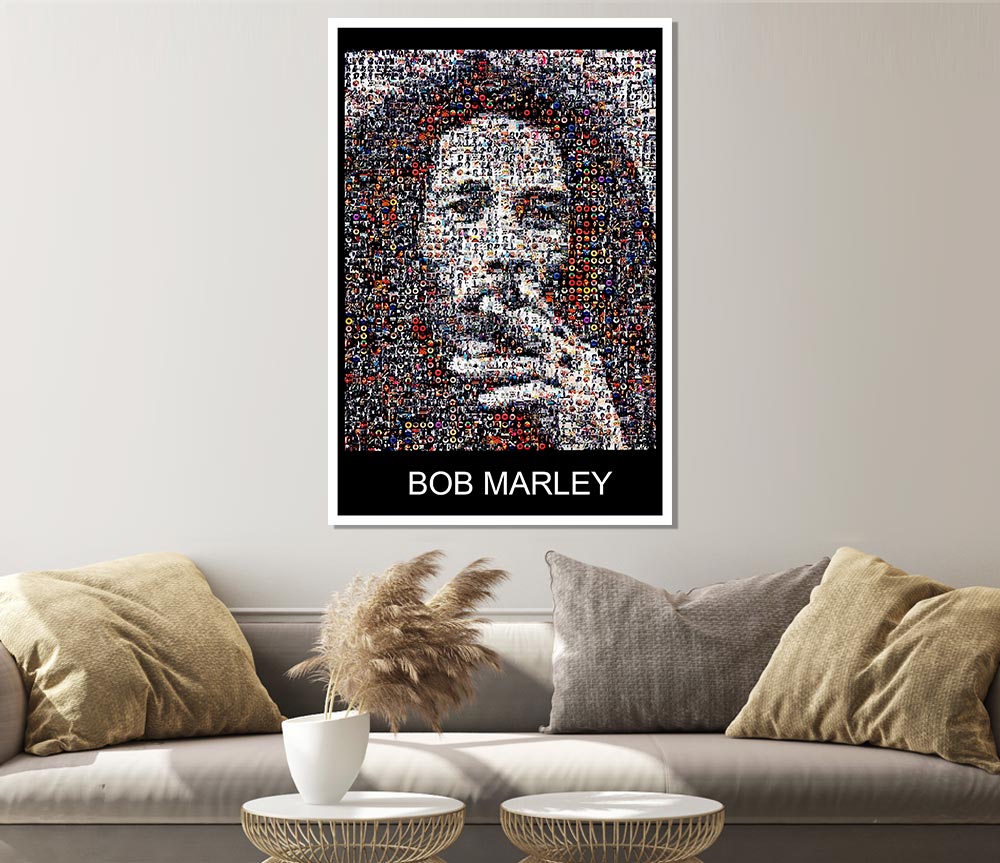 Bob Marley Joint Print Poster Wall Art