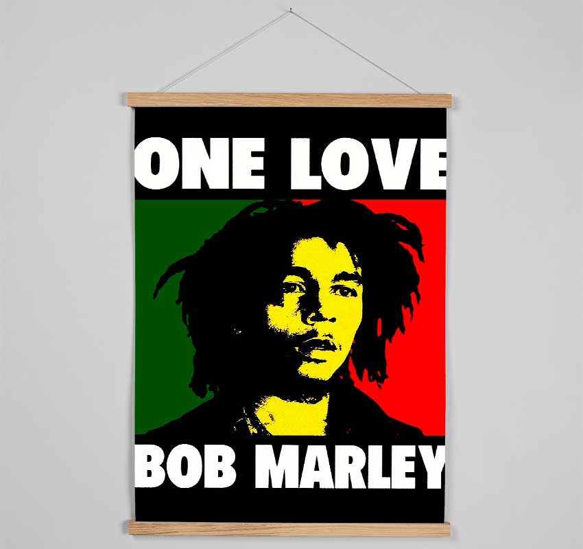 Bob Marley One Love Hanging Poster - Wallart-Direct UK