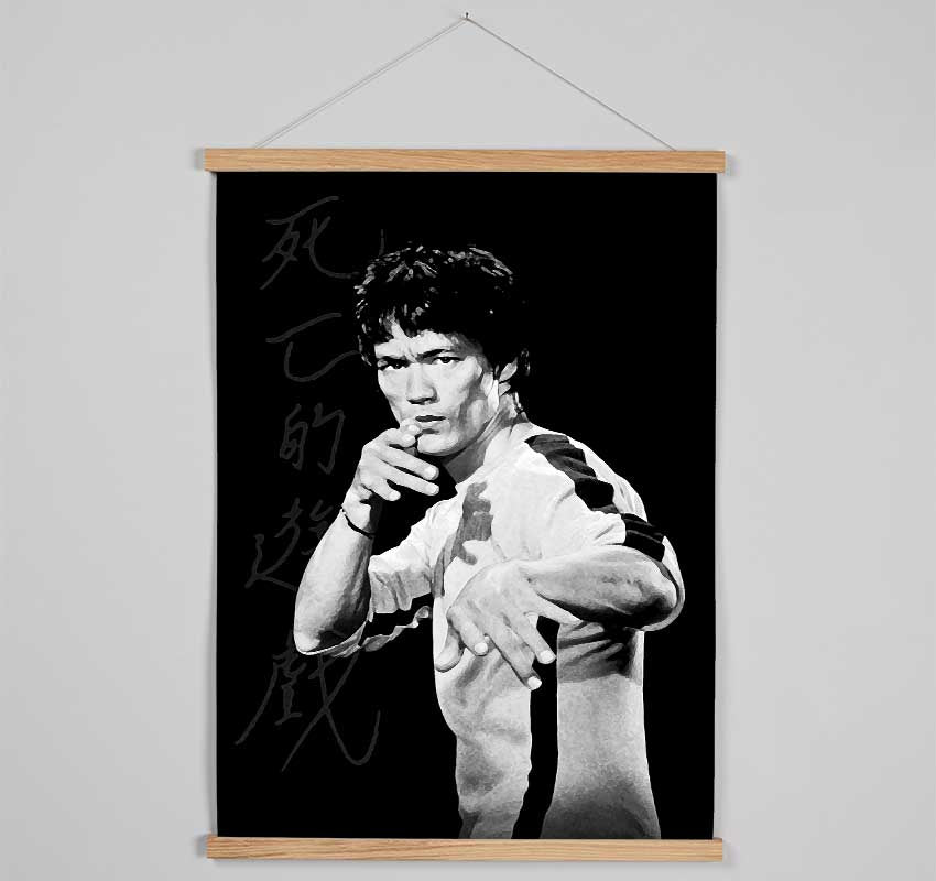 Bruce Lee Fist Of Fury 1 Hanging Poster - Wallart-Direct UK