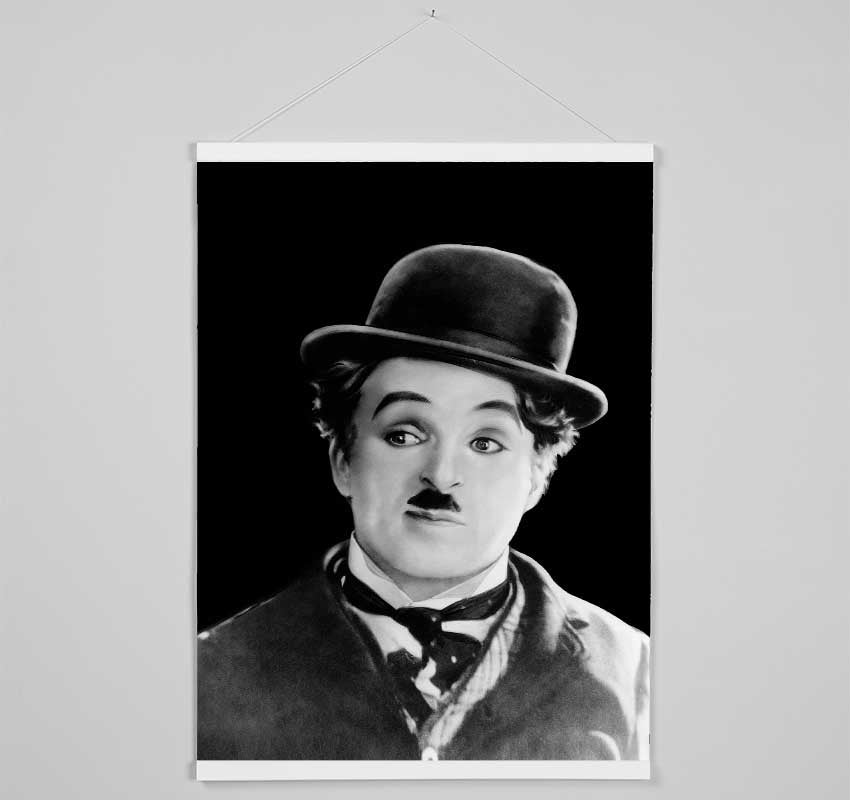 Charlie Chaplin Portrait Hanging Poster - Wallart-Direct UK