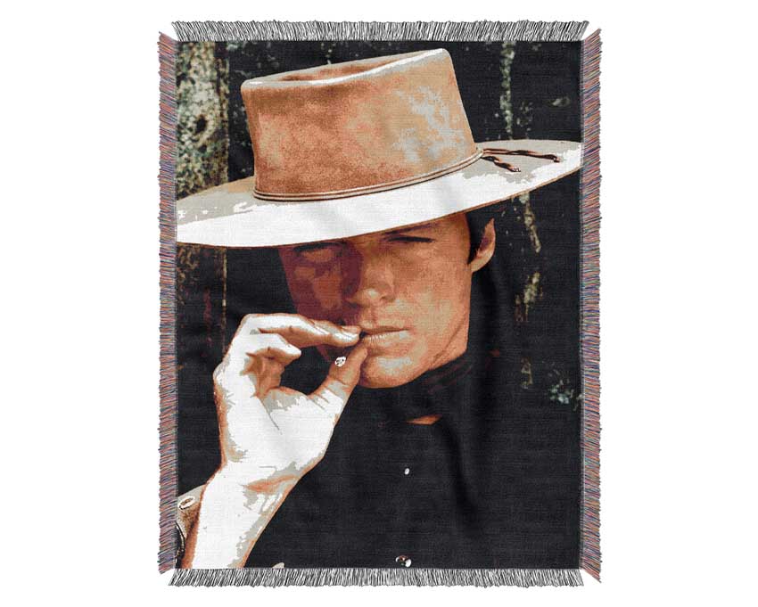 Clint Eastwood Woven Blanket