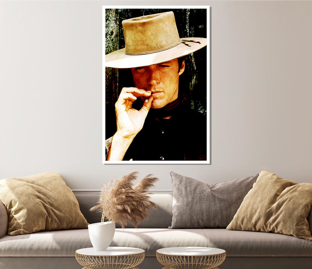 Clint Eastwood Print Poster Wall Art