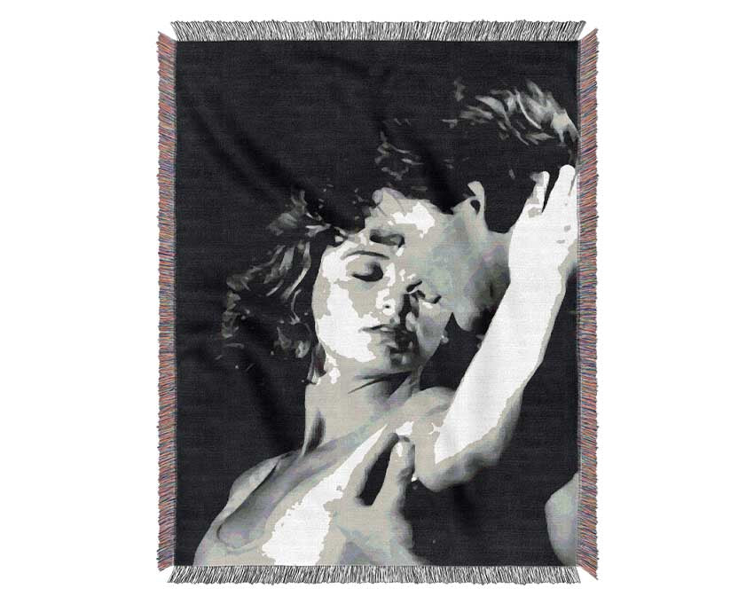 Dirty Dancing The Touch B n W Woven Blanket