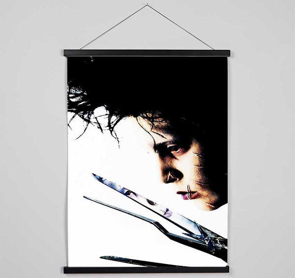 Edward Scissorhands Johnny Depp Hanging Poster - Wallart-Direct UK