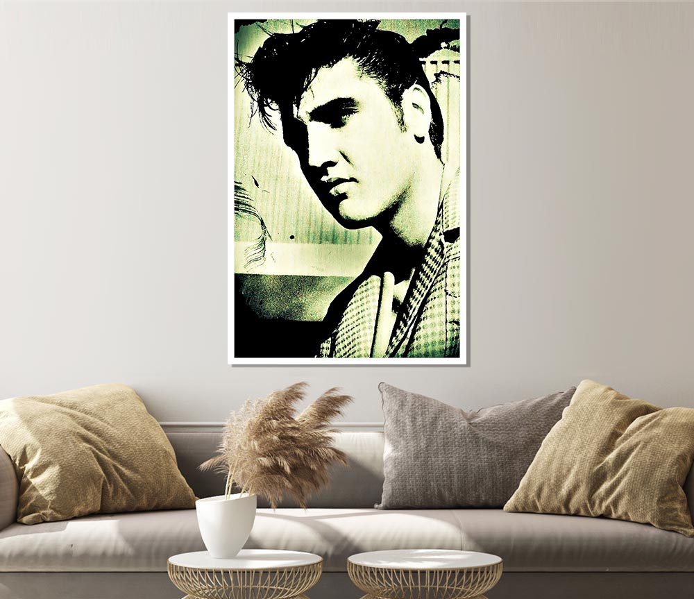 Elvis Early Days Print Poster Wall Art