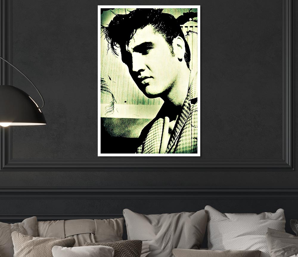 Elvis Early Days Print Poster Wall Art