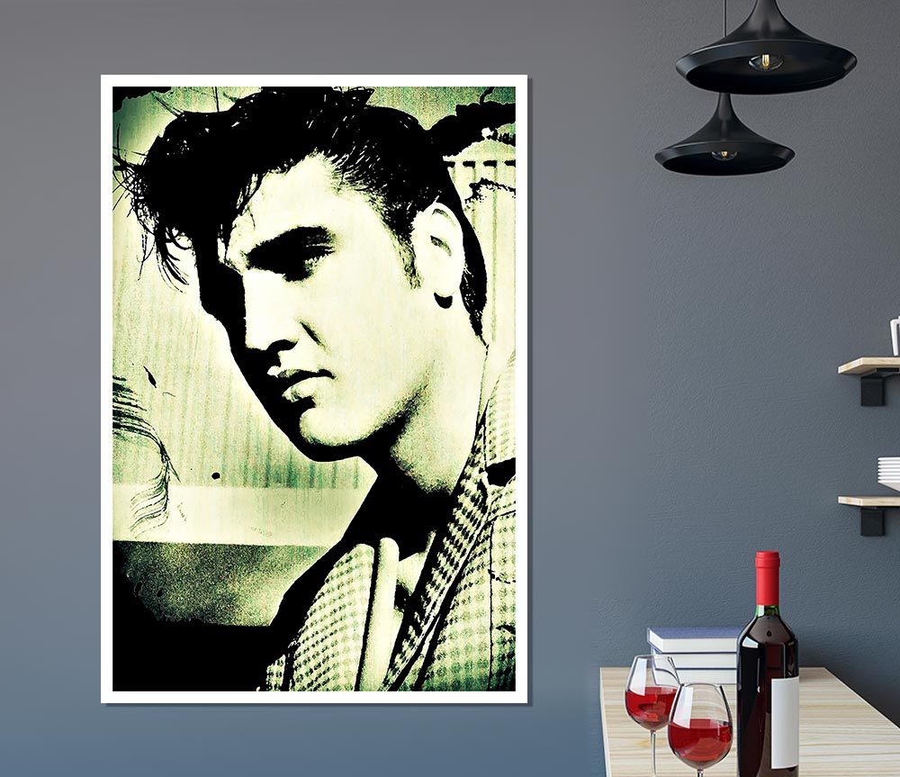 Elvis Early Days Print Poster Wall Art