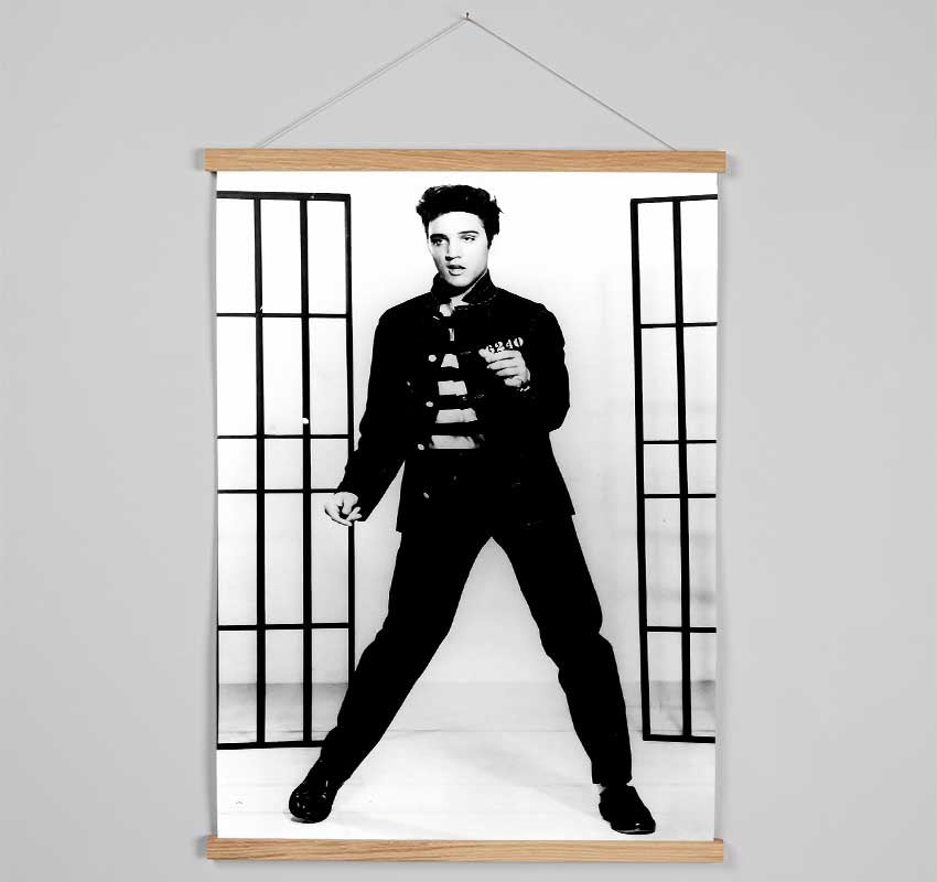 Elvis Presley Jail House Rock Hanging Poster - Wallart-Direct UK