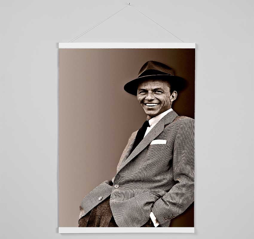 Frank Sinatra Sepia Hanging Poster - Wallart-Direct UK