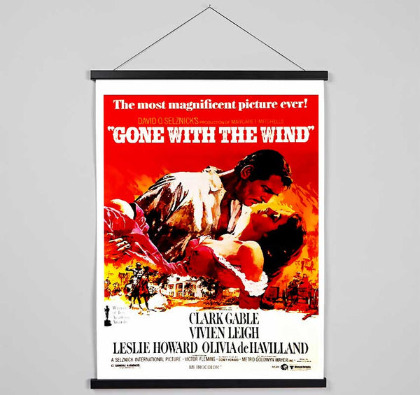 Gone With The Wind Hanging Poster - Wallart-Direct UK