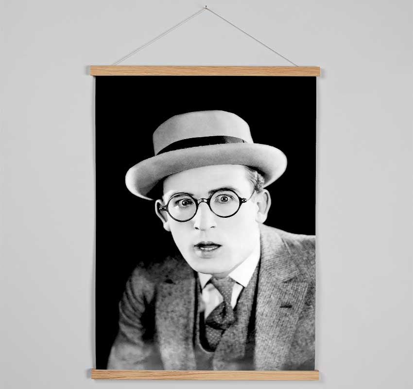 Harold Lloyd Portrait Hanging Poster - Wallart-Direct UK