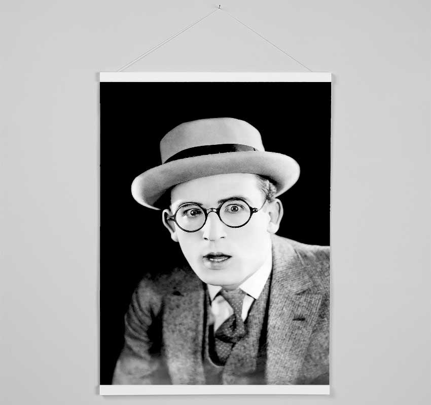 Harold Lloyd Portrait Hanging Poster - Wallart-Direct UK