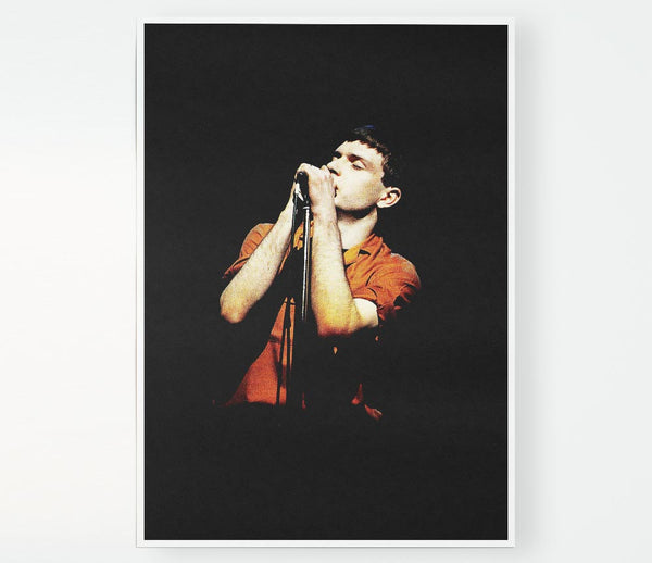 Ian Curtis Joy Division 02 Print Poster Wall Art