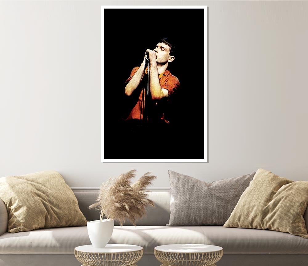 Ian Curtis Joy Division 02 Print Poster Wall Art