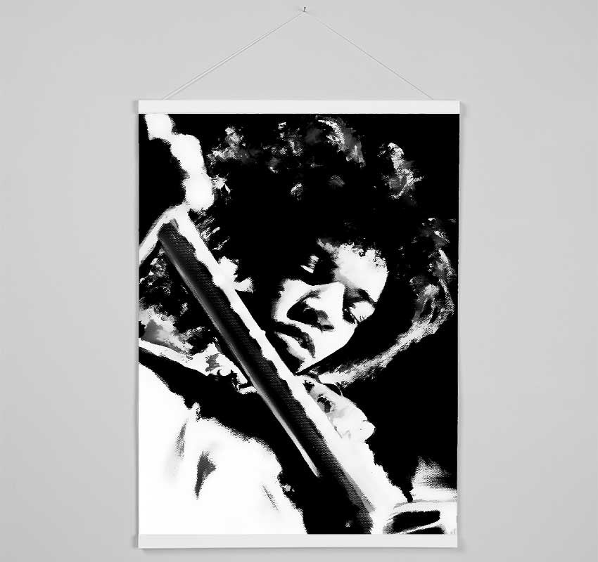 Jimi Hendrix Guitar Legend Hanging Poster - Wallart-Direct UK