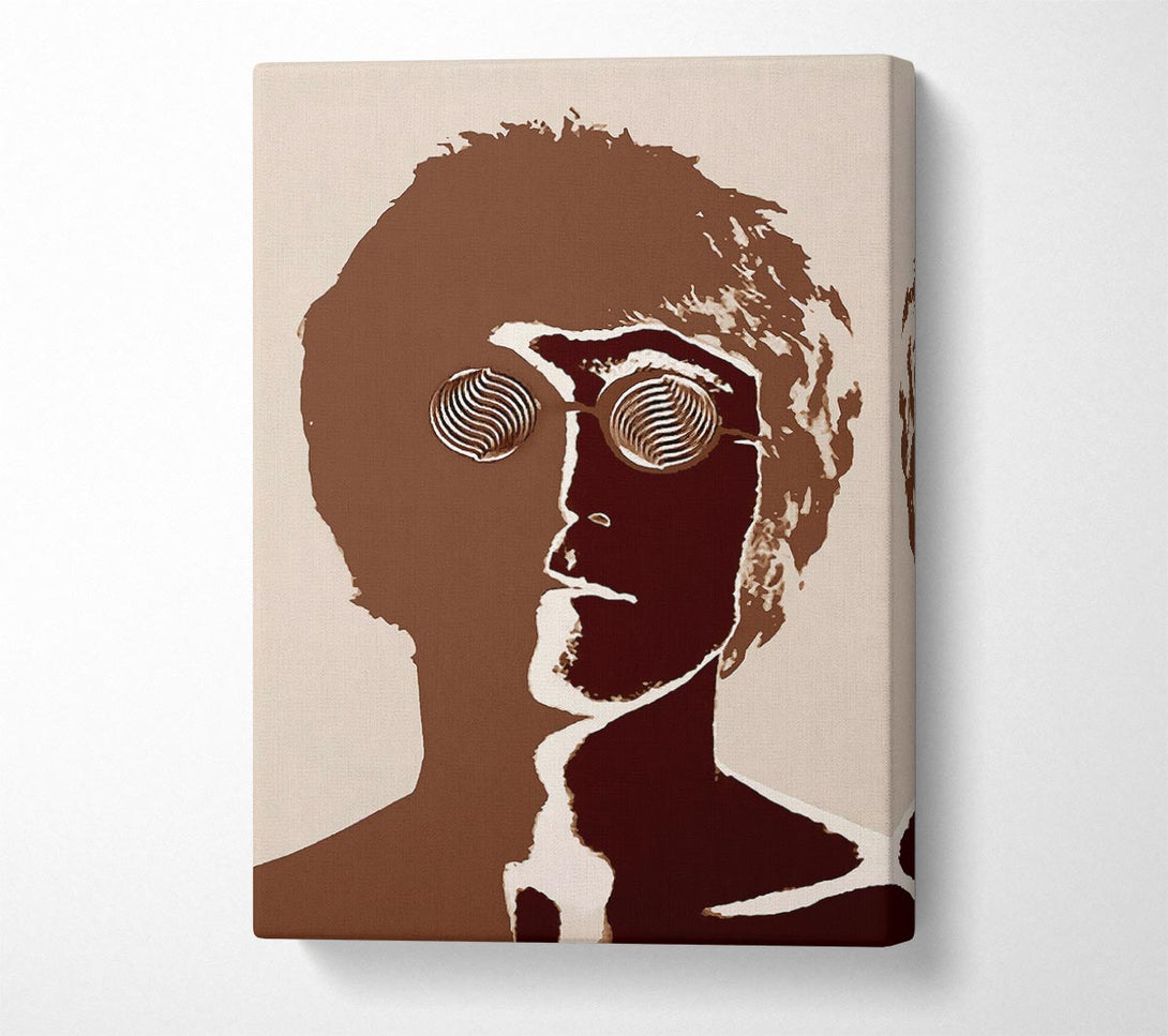 Picture of John Lennon Canvas Print Wall Art