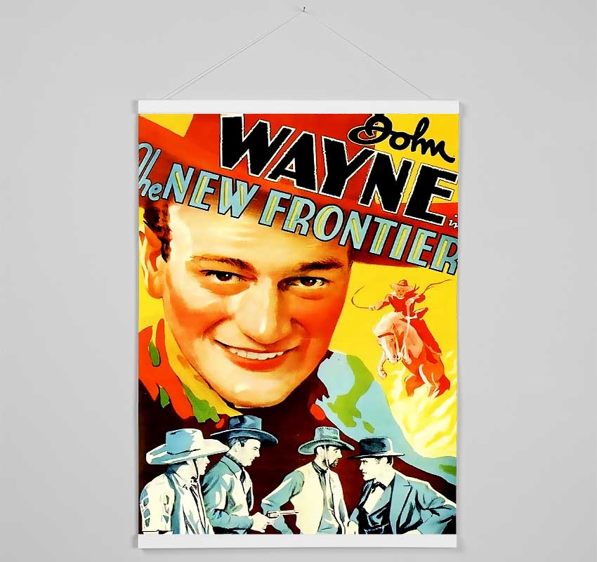 John Wayne The New Frontier Hanging Poster - Wallart-Direct UK