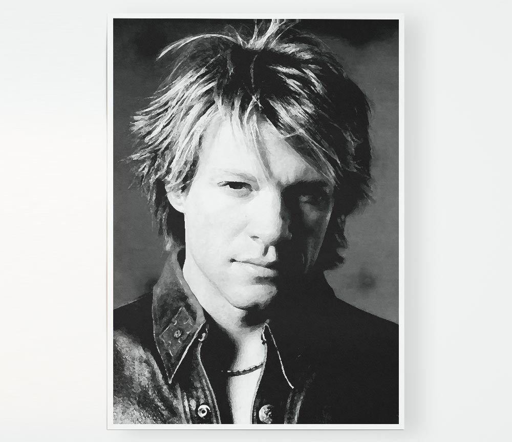 Jon Bon Jovi Print Poster Wall Art