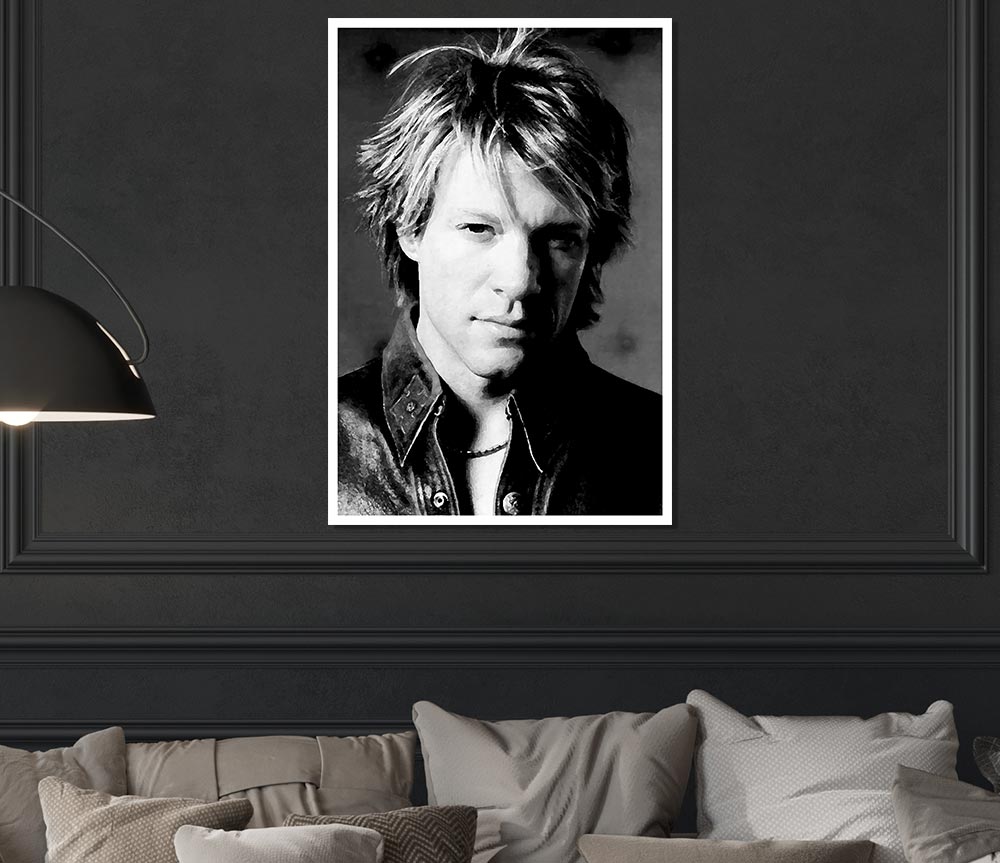 Jon Bon Jovi Print Poster Wall Art