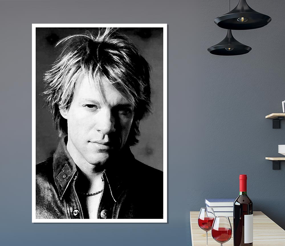 Jon Bon Jovi Print Poster Wall Art