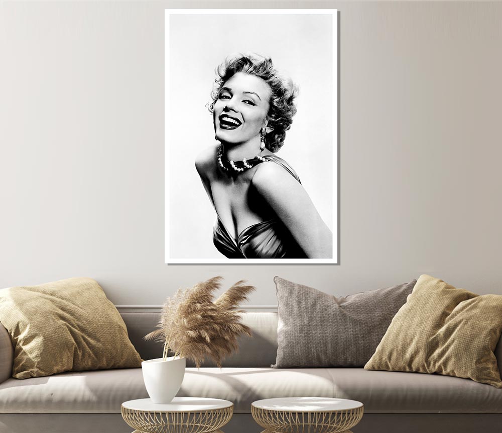 Just Marilyn Print Poster Wall Art