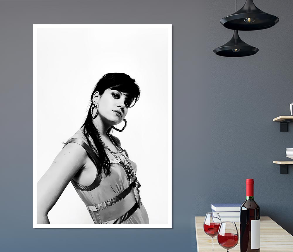 Lily Allen Print Poster Wall Art