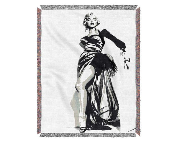 Marilyn Monroe Rare Classic Woven Blanket