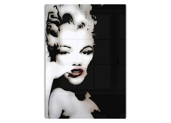 Marilyn Monroe Rote Lippen Menschen Canvasb P