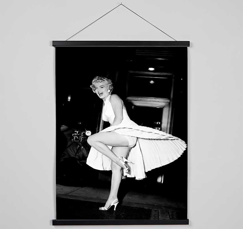 Marilyn Monroe White Dress Hanging Poster - Wallart-Direct UK