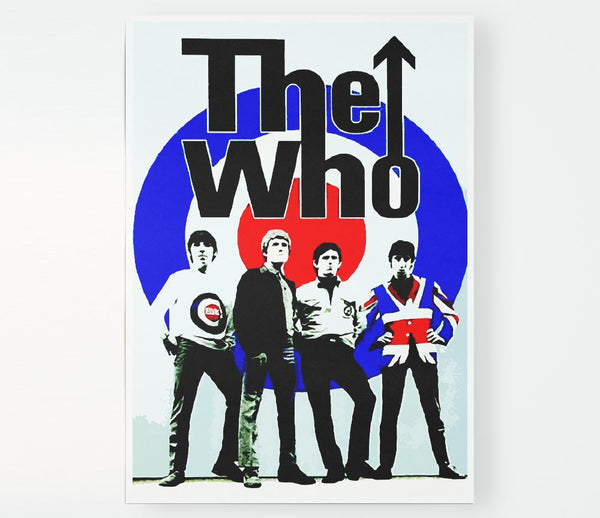 The Who Print Poster Wall Art