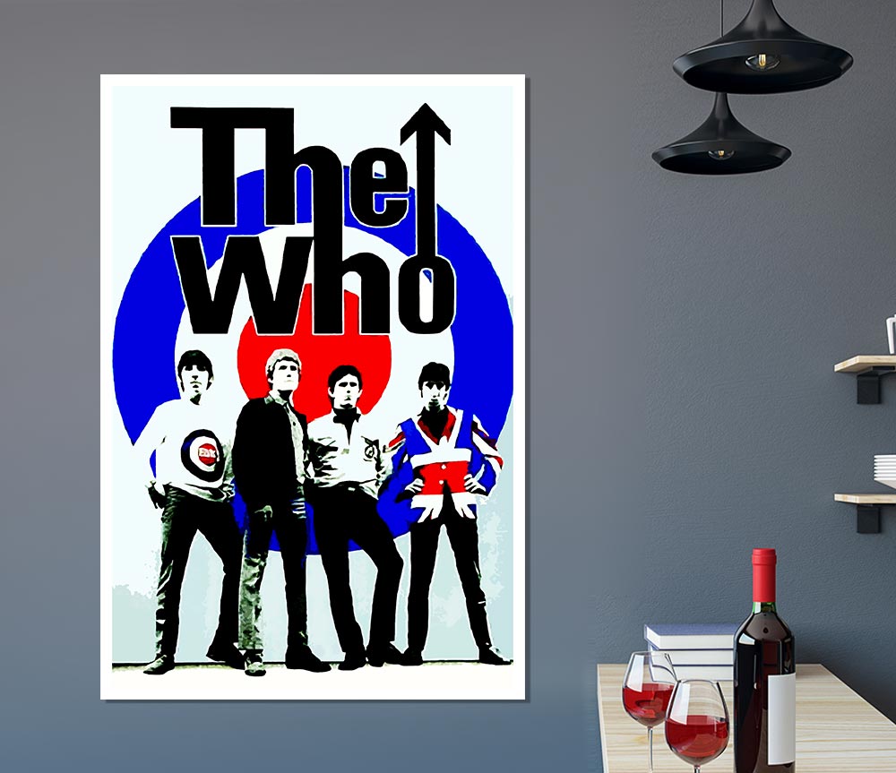 The Who Print Poster Wall Art