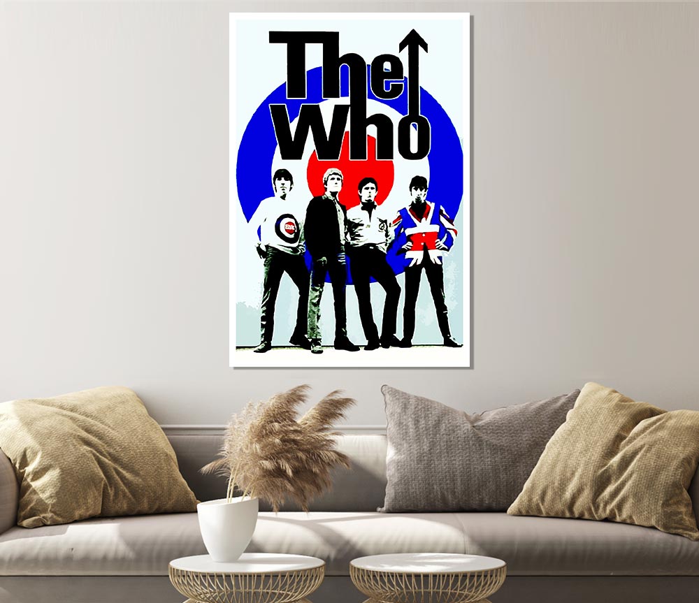 The Who Print Poster Wall Art