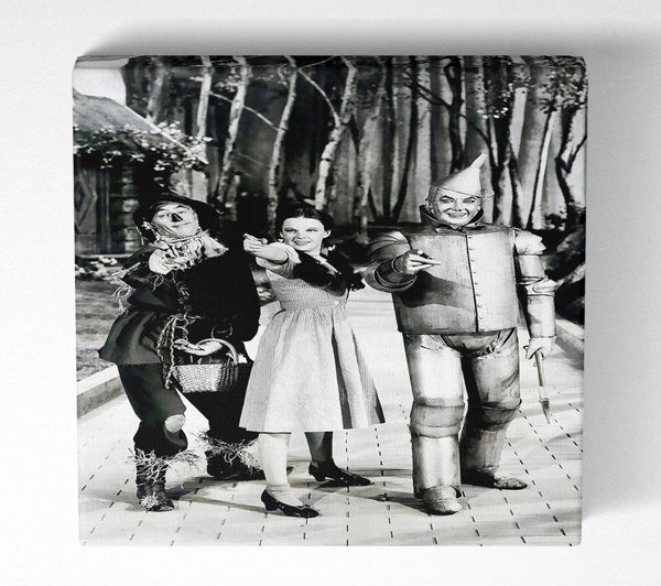 Picture of The Wizard Of Oz Square Canvas Wall Art