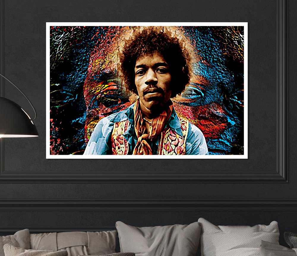 Jimi Hendrix Axis Bold As Love Print Poster Wall Art