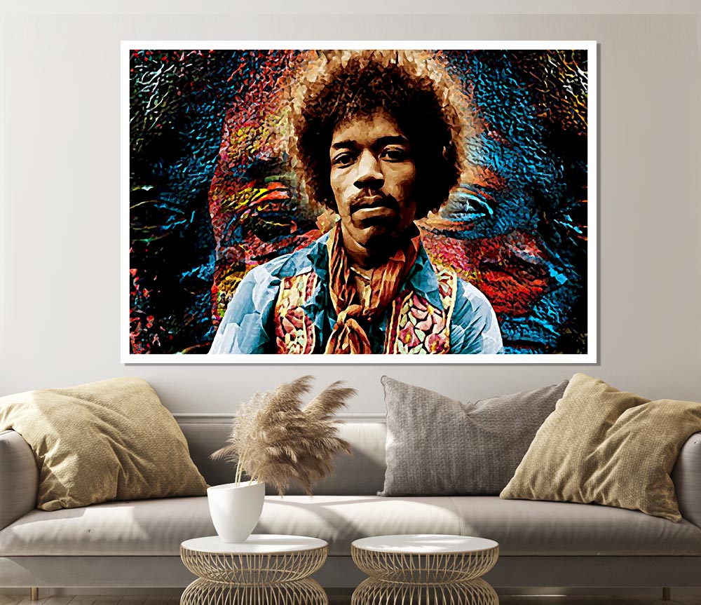 Jimi Hendrix Axis Bold As Love Print Poster Wall Art