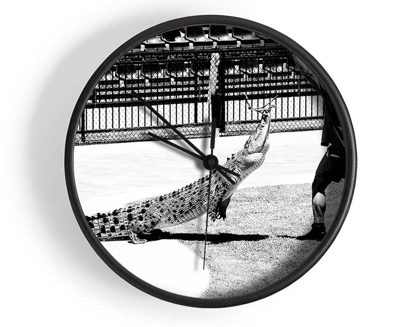 Steve Irwin Crocodile Hunter Clock - Wallart-Direct UK