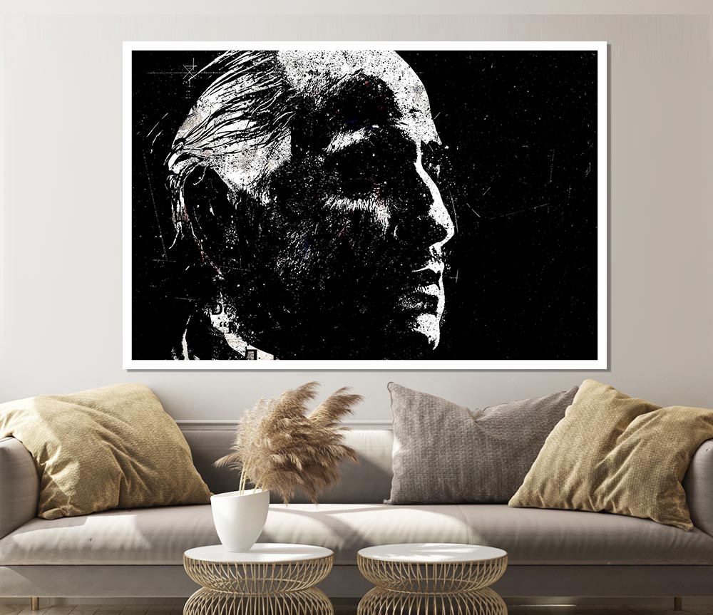 Don Vito Corleone Print Poster Wall Art