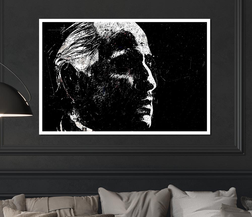 Don Vito Corleone Print Poster Wall Art