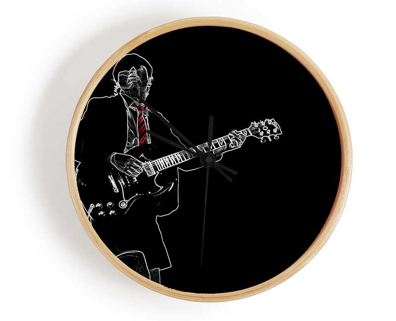 Acdc Clock - Wallart-Direct UK