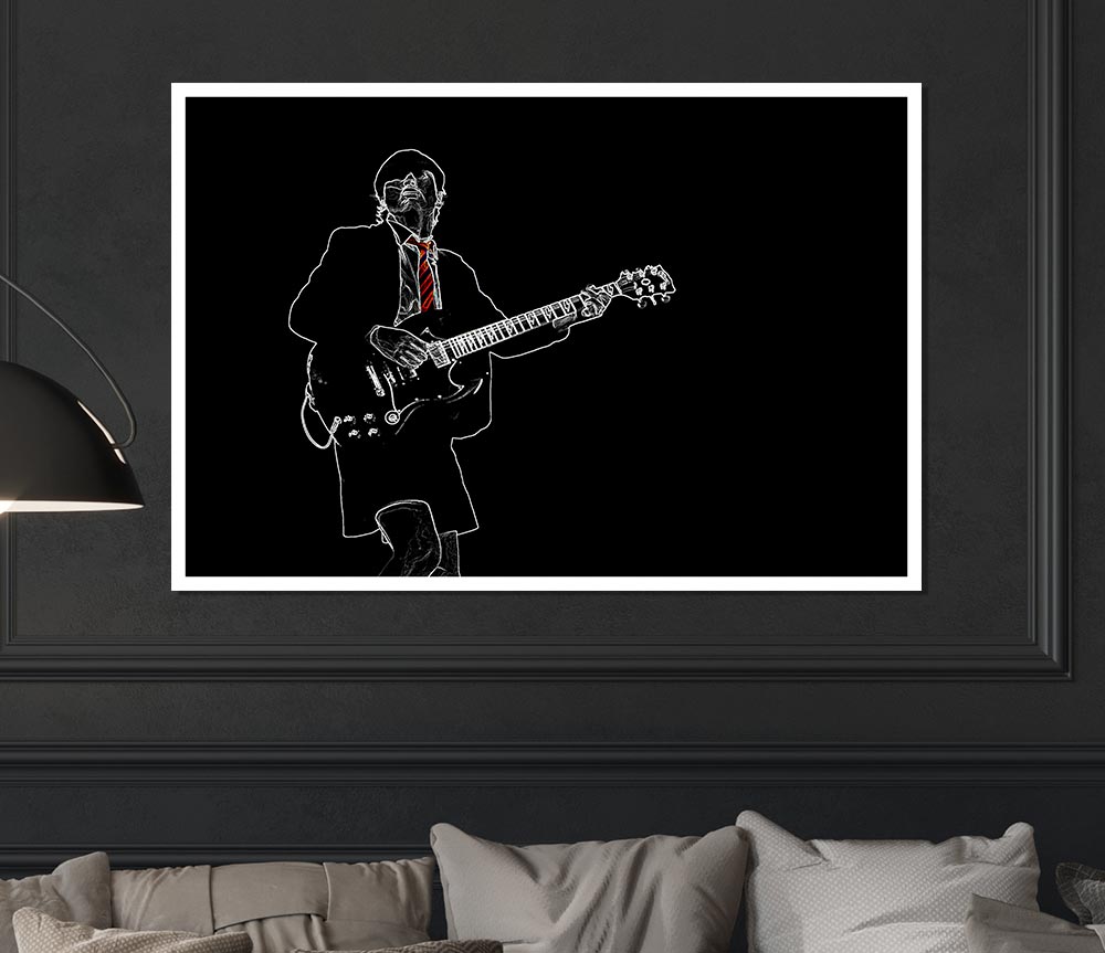 Acdc Print Poster Wall Art