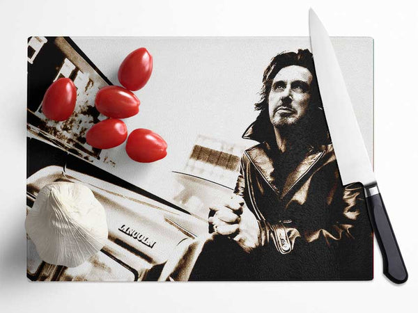 Al Pacino Streets Glass Chopping Board