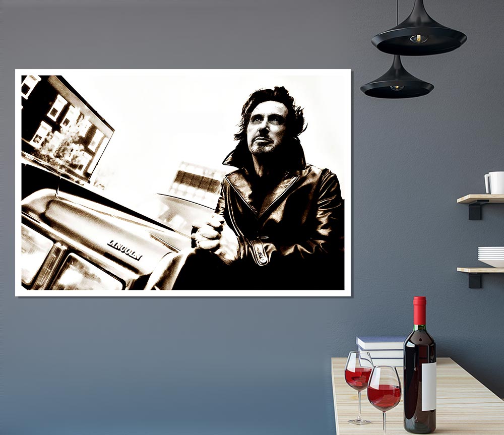 Al Pacino Streets Print Poster Wall Art