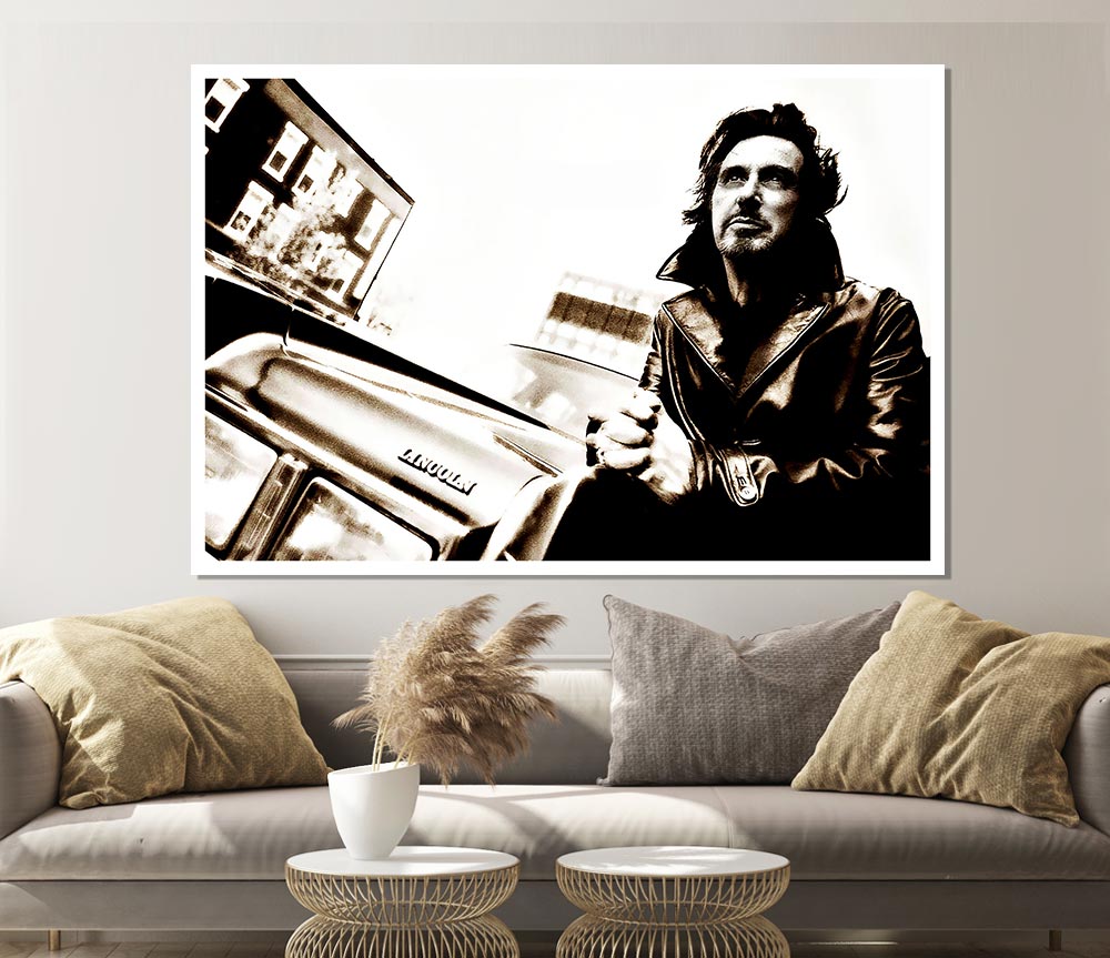 Al Pacino Streets Print Poster Wall Art