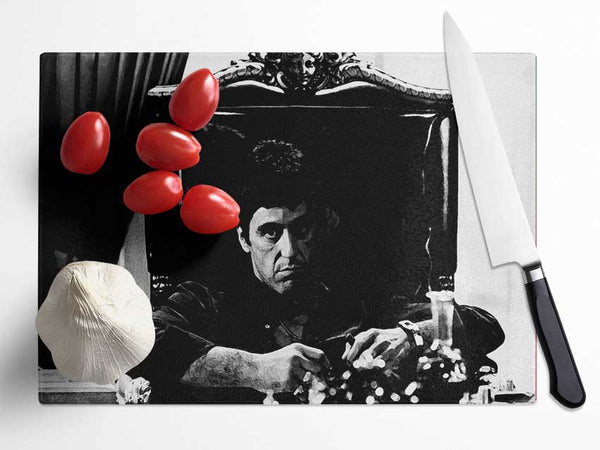 Al Pacino The Godfather Glass Chopping Board