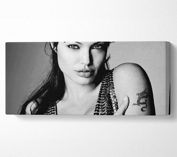 Angelina Jolie Dragon Tattoo