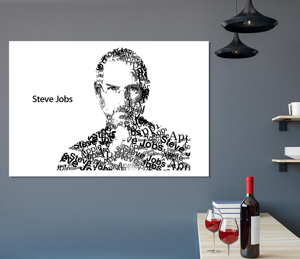 Apple Steve Jobs Print Poster Wall Art