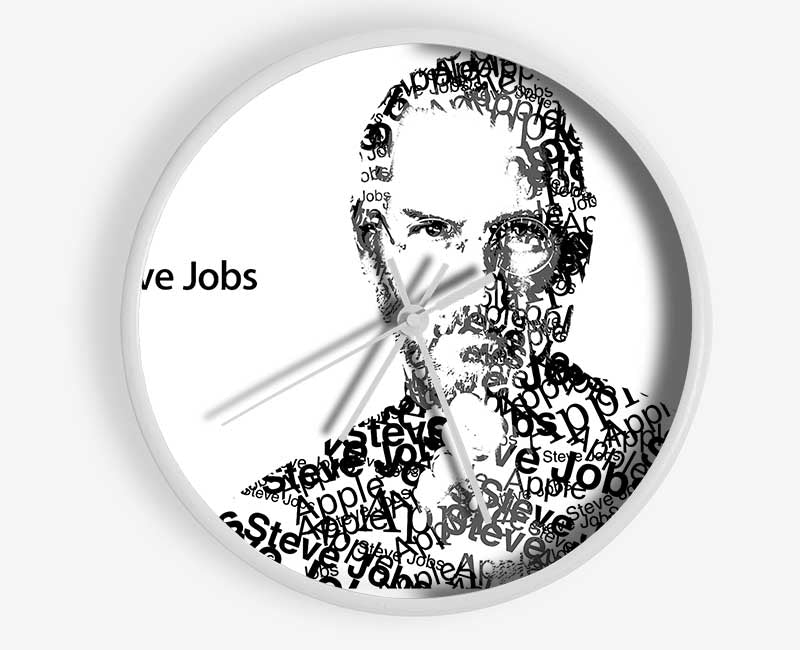 Apple Steve Jobs Clock - Wallart-Direct UK